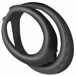FUKR Double Cockring Soft Duo 40mm Noir